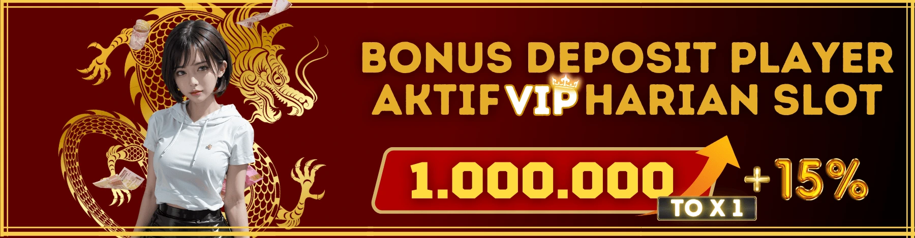 Bonus Deposit VIP 15% untuk Slot Online di NagaGG