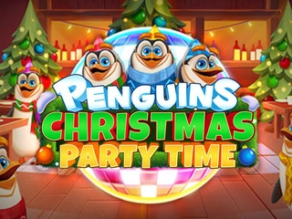 Penguins Christmas Party Time