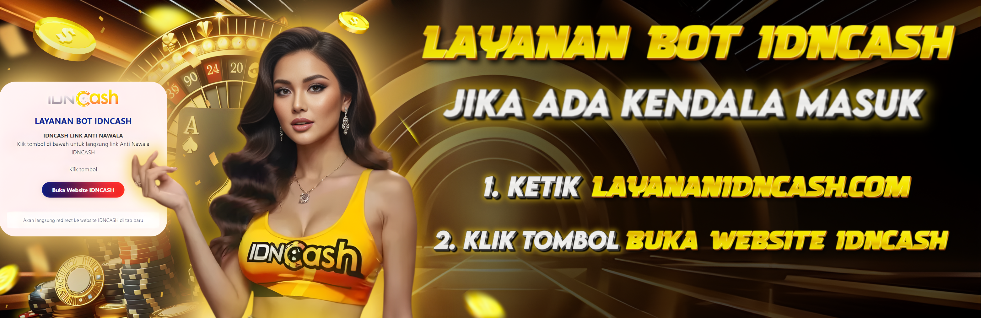 IDNCASH Website Game Online Resmi Memiliki Fitur Akun Pro Server Thailand