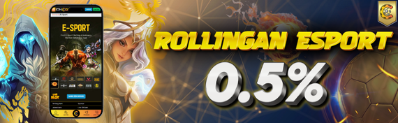 Bonus Rollingan Esport 0.5%