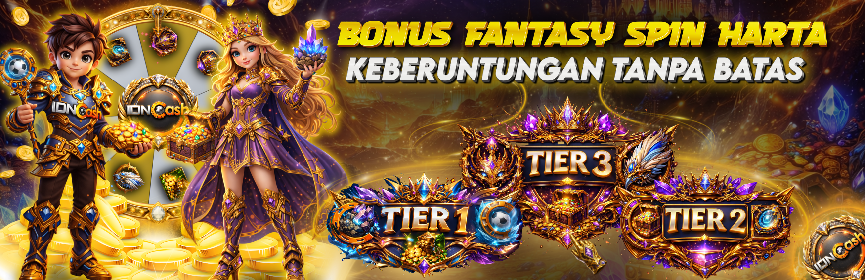 Bonus Fantasy Spin Harta IDNCASH
