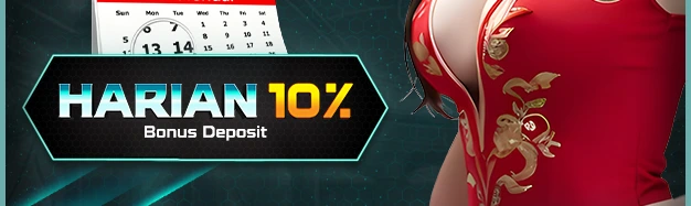 Bonus Deposit Harian 10%