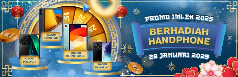 Promo Imlek 2025 Berhadiah Handphone