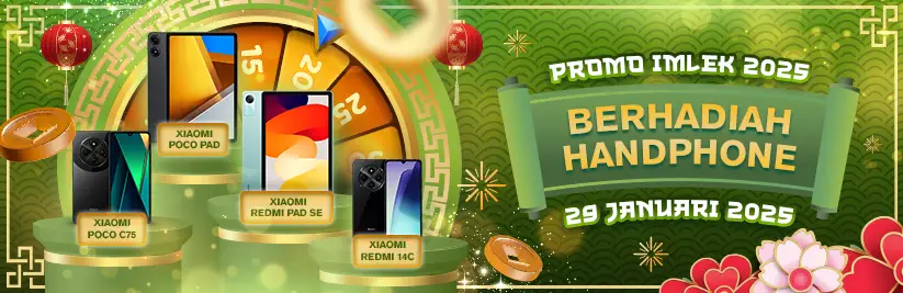 Promo Imlek 2025 Berhadiah Handphone