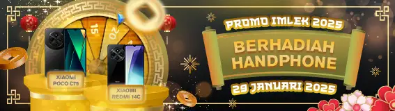 Promo Imlek 2025 Berhadiah Handphone