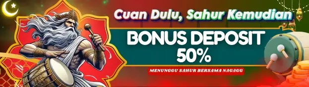 BONUS DEPOSIT 50%