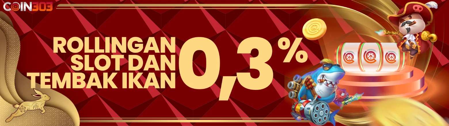 BONUS ROLLINGAN SLOT & TEMBAK IKAN