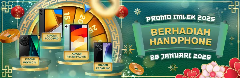 Promo Imlek 2025 Berhadiah Handphone