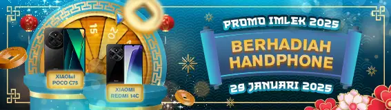 Promo Imlek 2025 Berhadiah Handphone