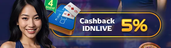 CASHBACK IDNLIVE