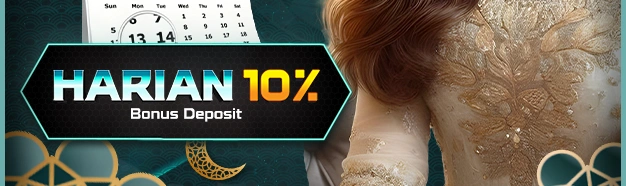 Bonus Deposit Harian 10%