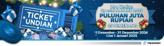 Tiket undian Berhadiah Total Rp 2.810.000 Special Natal dan Tahun Baru