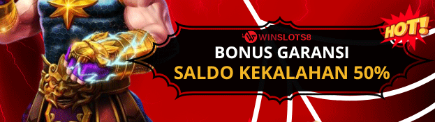 BONUS GARANSI SALDO KEKALAHAN 50%