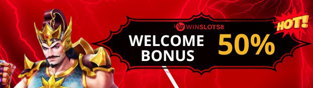 WELCOME BONUS DEPOSIT 50% WINSLOTS8